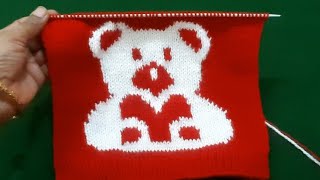 Teddy Design for sweater