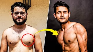 HOW TO BURN CHEST FAT FOREVER! (Diet & Exercise Plan) | Hindi 🇮🇳