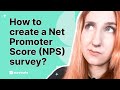 How to create an NPS survey?