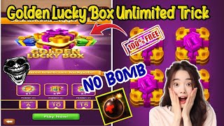 Golden Lucky Box Trick 🔥 No Bomb 💣 Carrom Pool Lucky Box 100% Working Trick 🤩 JARNAIL GAMER