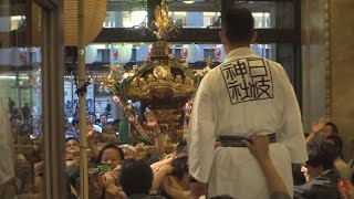 [Japan TV] 平成30年　赤坂『山王祭』日枝神社 日本橋摂社・六之部連合宵宮＝渡御（高島屋立ち寄り）