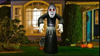 Airflowz Halloween 7' Inflatable Blinking Eyes Reaper