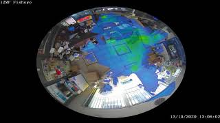 Uniview Fisheye Heatmap