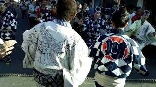 2013年　佐原の大祭　秋祭り　仲川岸の山車「神武天皇」と手踊り