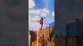 Marvel's Spider-Man Miles Morales Ps5 Perfect Transition edit #shorts