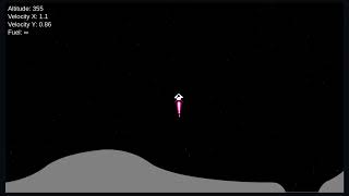 Lander Controls, UI, and Collisions - Lunar Lander Game Devlog #0