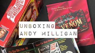 Unboxing the Andy Milligan Box Set from Severin!