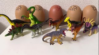 恐竜パズルフィギュアを組み立て直してみた！ Let’s build Dinosaures puzzle figures