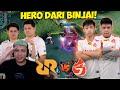 BANGSIN PAKAI HERO DARI BINJAI ! FULL TEAM RRQ HOSHI MALAH KETEMU AURA FIRE !!