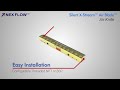 nex flow™ silent x stream™ air knife animation