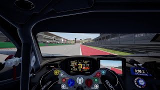 ACC COTA McLaren 720S GT3 Evo 2023 (Dry) Track Guide (Hotlap + Telemetry)