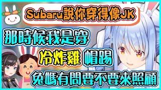 【Hololive】Pekora打算之後穿冷炸雞的衣服到處閒晃 有被兔媽問說要不要來幫忙照顧【兎田ぺこら/兔田佩可拉/寶鐘瑪琳/宝鐘マリン】【ホロライブ切り抜き】