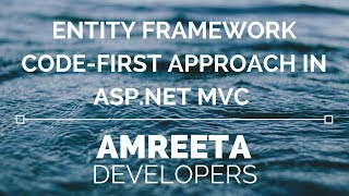 Entity Framework Code First Approach in ASP Net MVC - Generating Data