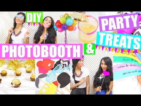 DIY PhotoBooth & Party Treats | New Year's Eve DIY PhotoBooth & Party Treats | New Year's Eve
