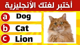 اختبر لغتك الإنجليزية: 50 كلمة عن أسماء الحيوانات يجب أن تعرفها! | تعلم الإنجليزية بطريقة ممتعة