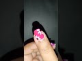 beautiful flowers nail art💅💅💅💅 💕🤍🖤💅💅💅💅