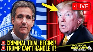 LIVE: Trump Off to VERY BAD AND SLEEPY Start to Trial