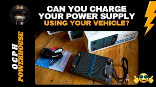 ⚡ Can you recharge your Power Supply using your Vehicle? 🔌  OCPH Powerhouse #ocphpowerhouse