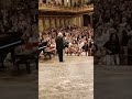 italian pianist maurizio pollini receives a standing ovation in vienna