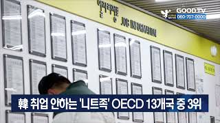 韓 취업 안하는 ‘니트족’ OECD 13개국 중 3위 [GOODTV NEWS 20211213]