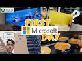 FIRST DAY AT MICROSOFT | OFFICE TOUR (AMAZING) | BANGALORE FERNS |@Microsoft SOFTWARE ENGINEER DAY 1