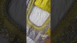 aari work blouse designs | bridal blouse designers | back neck designs #aariwork #ss_regha_designers