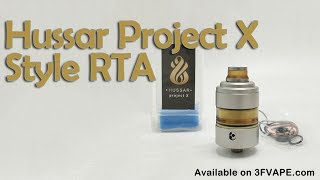 Coppervape Hussar Project X Style MTL RTA