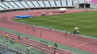 男子200予選3組ー第65回関西実業団陸上競技選手権大会