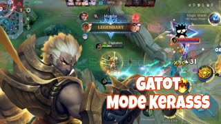 Banyak Orang Gak Percaya Gatot Kaca Mid Lane | Solo Rank Gatot Kaca