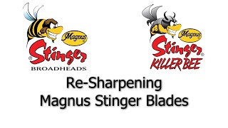 Magnus Stinger Re-Sharpening - How To