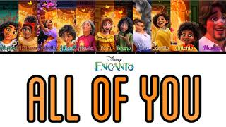 All of you - Encanto (Color Coded Lyrics)
