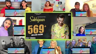 SAKHIYAAN Song Reaction Mashup | Maninder Buttar | MixSingh | Babbu | Punjabi Songs | Only Reactions