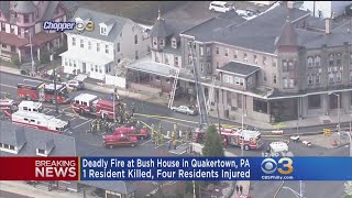 1 Killed, 4 Injured In Quakertown Residential Building