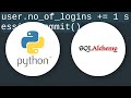 How to update SQLAlchemy row entry?