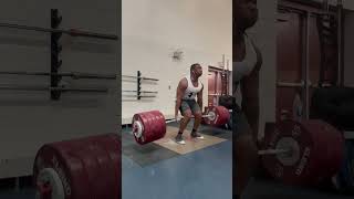 Hack deadlift 615lbs(278KG)