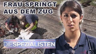 Notfall im Zug: Frau springt während der Fahrt raus! Schwerverletzt! | Die Spezialisten | SAT.1