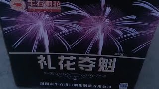 2 Inch 49 Shots Niu Shi Fireworks #牛石烟花