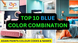 Best BLUE Paint Color combination for Every Room in Your Home | Asian paints BLUE color codes