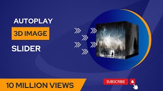 Pure CSS 3D Rotating Image Slider || 3D Rotating Image Gallery using HTML & CSS