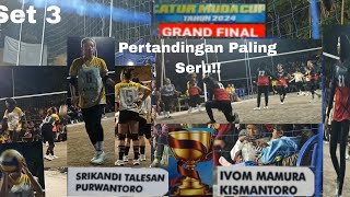 Set 3 Tertingal Jauh Pemain Tancam Gaas Srikandi Talesan(Purwantoro) vs IVOM MAMURA (Kismantoro)