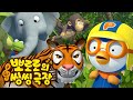 뽀로로 정글 대모험!🦁🐯🦓🐵🐘 | 10화 두근두근 사파리 모험 | 뽀로로와노래해요 | 뽀로로의 씽씽극장