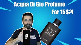 I Bought Acqua di Gio Profumo for 15$.. Sort of | Ard Al Zaafaran Jazzab Silver Review