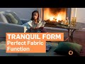 Fire Retardant Fabric- FR-One combines tranquil form with perfect fabric function