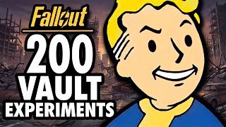 200 Fallout Vault Experiments to Fall Asleep To