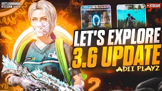 EXPLROING 3.6 UPDATE❤️| ROAD TO 30K | #shorts #bgmi #live #pubgmobile #shortslive #shortsfeed