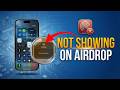 5 Quick Fixes to Make iPhone 17 Pro Show Up on AirDrop