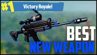 the new best assault rifle in fortnite battle royale - ar scope fortnite