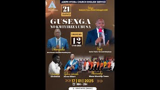 UMWANYA W'IJAMBO RY'IMANA//Rev.Pst Aimable NSABAYESU // 21 Days of Prayer //UMUNSI WA  12