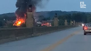 Columbia fire: Tollbooth Antiques warehouse goes up in flames