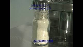 粉體定量充填機-秤重容積兩用 Powder filling machine